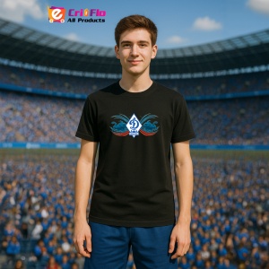 Tricou FC Dinamo Moscova Rusia - Copii | Dama | Barbat - Img 2