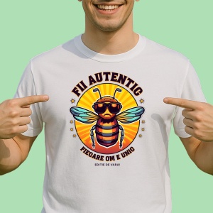 Tricou Fii autentic, fiecare om e unic - Copii | Dama | Barbat