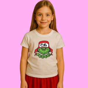 Tricou Funny Grinch Oh Fudge, din bumbac 100%, tricou alb, Copii | Dama | Barbat - Img 2