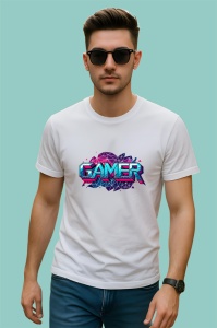 Tricou Gamer Neon Stil Retro, Copii | Dama | Barbat - Img 2