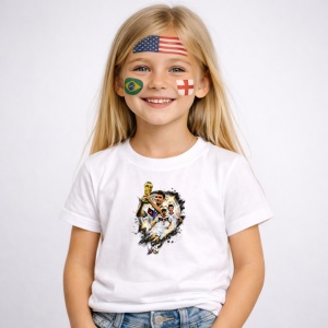 Tricou German National Team World Cup Fifa 2026, din bumbac 100%, tricou alb, Copii | Dama | Barbat - Img 2