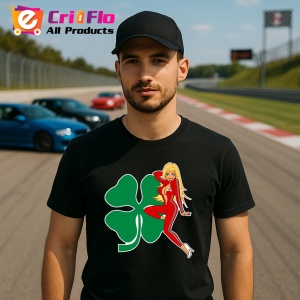 Tricou Girl Cu Logo Alfa Romeo 2 | Unisex Dama si Barbat - Img 2