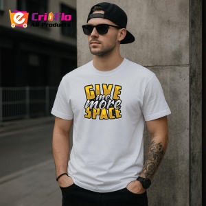 Tricou Give Me More Space Astronaut Amuzant, din bumbac 100% , tricou alb pentru Copii | Dama | Barbat - Img 9