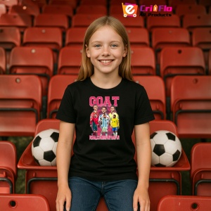 Tricou Goat Ronaldo Messi Neymar - Copii | Dama | Barbat - Img 4
