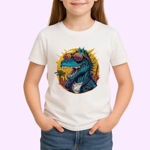 Tricou Gorila cu ochelari rosii fundal stropit graffiti Copii | Dama | Barbat - Img 4