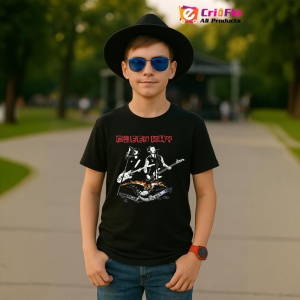 Tricou Green Day, muzica Rap, Dama | Barbat | Copii, Culoare Negru - Img 6