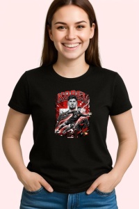Tricou Gregor Kobel Elvetia Portar Fotbal, din bumbac 100%, tricou negru Copii | Dama | Barbat - Img 3