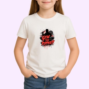 Tricou Gym The Ripper Slogan Teroare, Copii | Dama | Barbat - Img 3