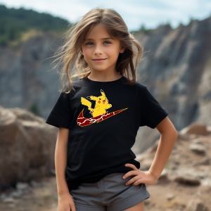 Tricou haios personalizat pentru copii cu Pokemon Dance - Img 2