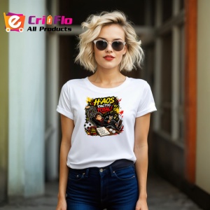 Tricou Haos Tactic Total Antrenor Fotbal Amuzant, din bumbac 100% , tricou alb pentru Copii | Dama | Barbat - Img 8