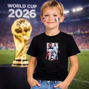 Tricou Harry Kane England World Cup Fifa 2026 V2, din bumbac 100%, tricou negru, Copii | Dama | Barbat - Img 5