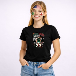 Tricou Hirving Lozano Mexico World Cup Fifa 2026, din bumbac 100%, tricou negru, Copii | Dama | Barbat - Img 3