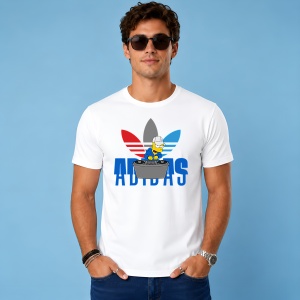 Tricou Homer Simpson Dj Spinning Records Urban Blue Music Vibe, din bumbac 100% Copii | Dama | Barbat