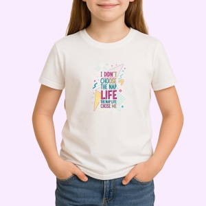 Tricou I Didnt Choose Thug Life Chosen, Copii | Dama | Barbat - Img 2