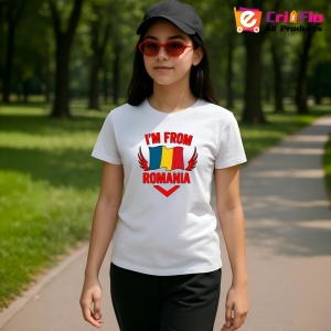 Tricou I'm from Romania 2 |Colectia Tricouri Romania