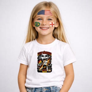 Tricou Ilkay Gundogan Germany World Cup Fifa 2026, din bumbac 100%, tricou alb, Copii | Dama | Barbat - Img 2