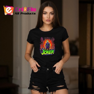 Tricou Joker explozie rosie atitudine dura, Copii | Dama | Barbat , tricou negru - Img 7