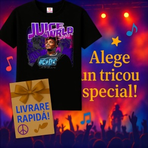 Tricou Juice WRLD, muzica Hip-Hop / Trap, Dama | Barbat | Copii, Culoare Negru - Img 15