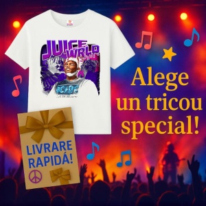Tricou Juice WRLD, muzica Hip-Hop / Trap, Dama | Barbat | Copii - Img 9