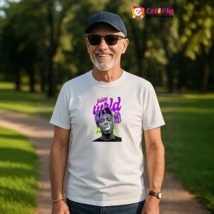 Tricou Juice WRLD - Purple Splash, muzica Pop Rock / Indie Pop, Dama | Barbat | Copii - Img 3