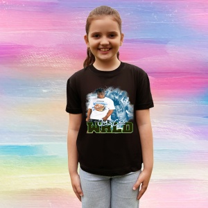 Tricou Juice WRLD - White Style, muzica Hip-Hop / Rap (Will Smith), Dama | Barbat | Copii, Culoare Negru - Img 4
