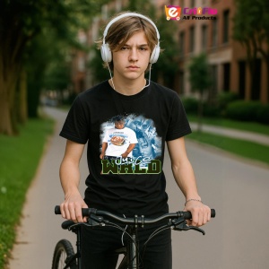 Tricou Juice WRLD - White Style, muzica Hip-Hop / Rap (Will Smith), Dama | Barbat | Copii, Culoare Negru - Img 10