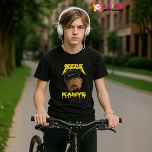 Tricou Kanye West - Yeezus, muzica Hip-Hop / Alternative Rap, Dama | Barbat | Copii, Culoare Negru - Img 9