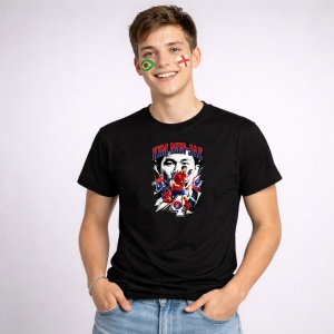 Tricou Kim Min Jae South Korea World Cup Fifa 2026, din bumbac 100%, tricou negru, Copii | Dama | Barbat - Img 3