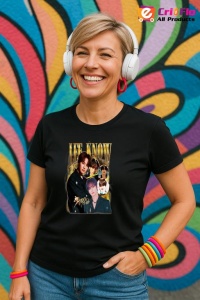 Tricou KPOP dama cu trupa formatia LEE KNOW , music Coreean 254 - Img 5