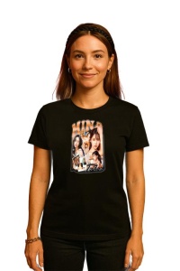 Tricou KPOP dama cu trupa formatia MINA TWICE , music Coreean 269 - Img 2