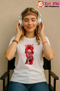 Tricou KPOP dama cu trupa formatia REDVELVET , music Coreean 279 - Img 8