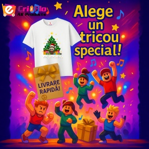 Tricou Labubu craciun cadou, Unisex Dama si Barbat | Copii - Img 11