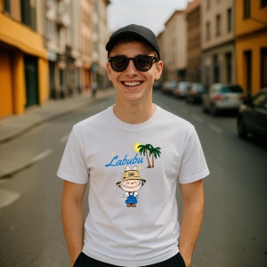 Tricou Labubu detectiv, Unisex Dama si Barbat | Copii - Img 9