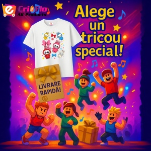 Tricou Labubu fete colorate, Unisex Dama si Barbat | Copii - Img 11