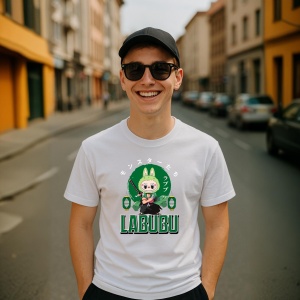 Tricou Labubu love jap, Unisex Dama si Barbat | Copii - Img 9