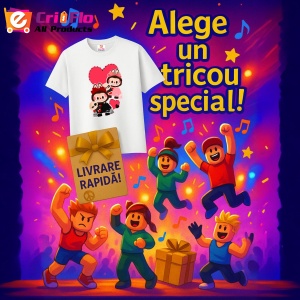 Tricou Labubu pupici rosii, Unisex Dama si Barbat | Copii - Img 11