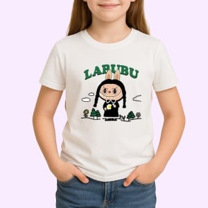 Tricou Labubu wednesday, Unisex Dama si Barbat | Copii