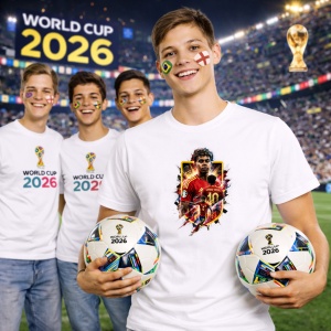 Tricou Lamine Yamal Spain World Cup Fifa 2026 V4, din bumbac 100%, tricou alb, Copii | Dama | Barbat - Img 7