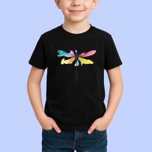 Tricou Let it be Negru, Copii | Dama | Barbat