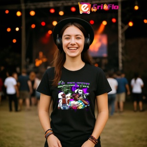 Tricou Lil Uzi Vert - Purple Squad, muzica INDIE, Dama | Barbat | Copii, Culoare Negru - Img 5