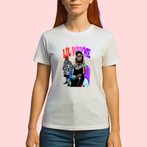 Tricou Lil Wayne v1, muzica ELECTRONIC, Dama | Barbat | Copii - Img 2