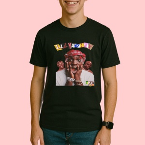 Tricou Lil Yachty - Hands on Head, muzica Rap, Dama | Barbat | Copii, Culoare Negru