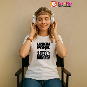 Tricou Linkin Park - Group Photo, muzica K-pop, Dama | Barbat | Copii - Img 8
