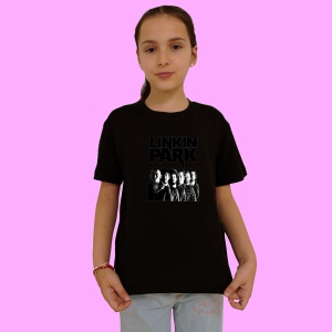 Tricou Linkin Park - Group Photo, muzica Pop, Dama | Barbat | Copii, Culoare Negru - Img 2