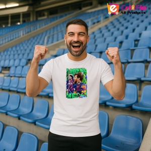 Tricou Lionel Messi Ball - Copii | Dama | Barbat - Img 9