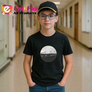 Tricou Luna Neagra Cu Stele Ilustratie, Copii | Dama | Barbat, culoare negru - Img 10
