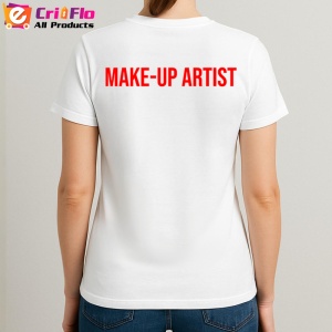 Tricou MAKE UP ARTIST, Personalizat | Unisex Dama si Barbat - Img 3