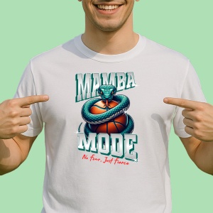Tricou Mamba Mode - Copii | Dama | Barbat