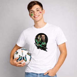 Tricou Manuel Neuer Germany World Cup Fifa 2026 V2, din bumbac 100%, tricou alb, Copii | Dama | Barbat - Img 2