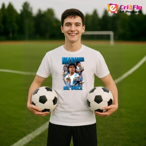 Tricou Maradona El diez - Copii | Dama | Barbat - Img 3